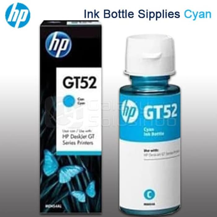 Tinta REFILL INK HP GT52 Cyan