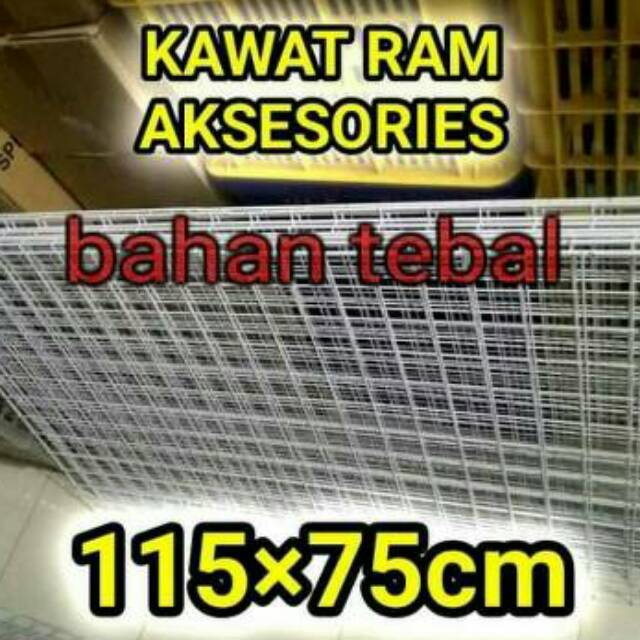 Ram Dinding Tebal Aksesoris Kawat Ram dinding cantolan aksesories Dekorasi 115cm x 75cm 120cm x 60cm 95cm x 45cm