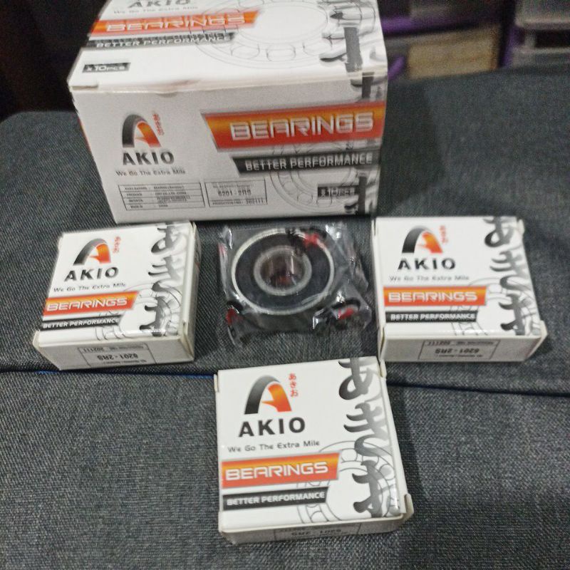 LAHER AKIO UKURAN 6201 2RS