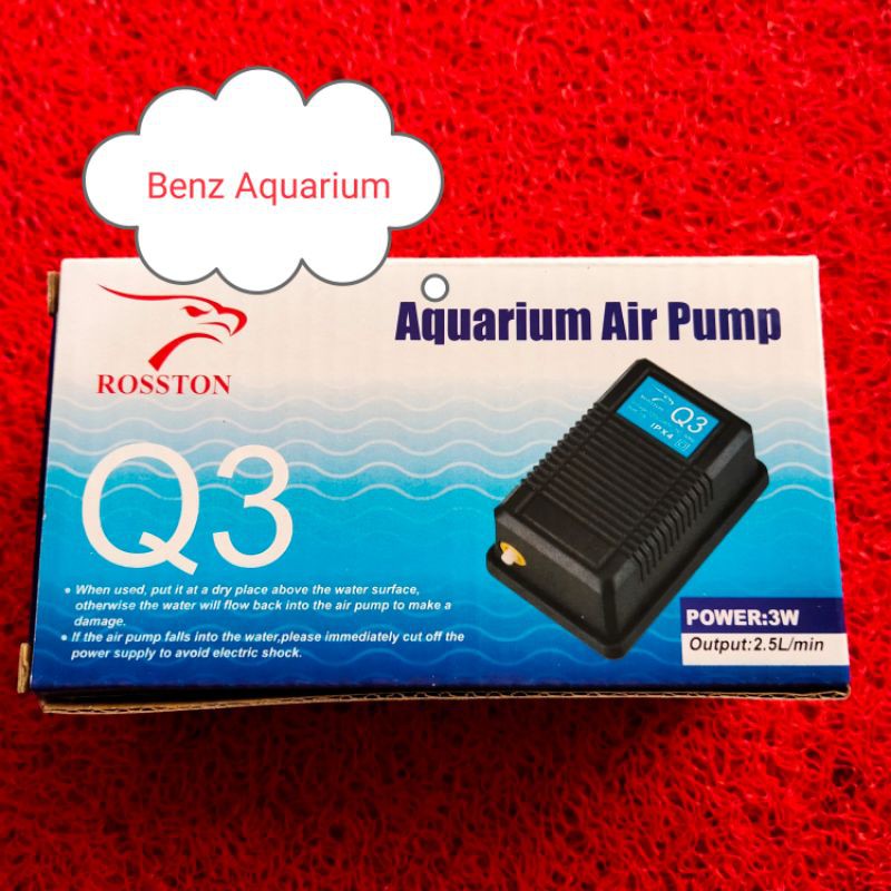 Mesin Gelembung Aquarium Aerator Aquarium Kolam 1 Lubang