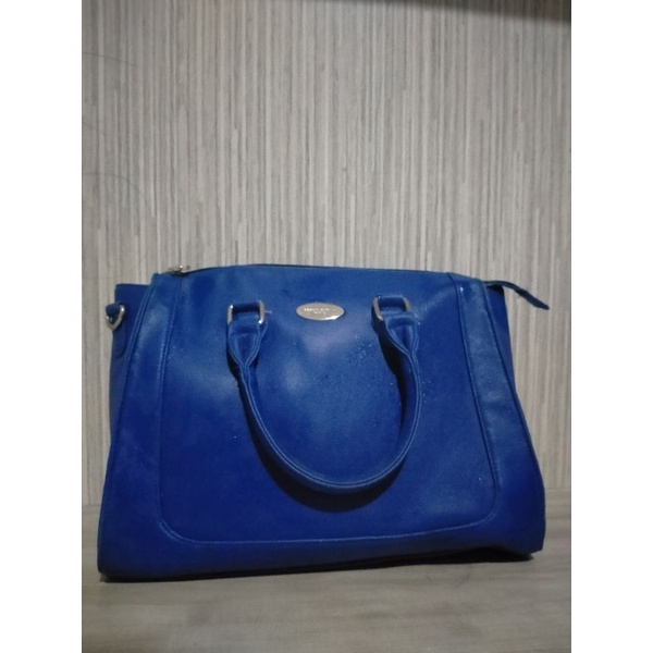 Tas Sophie Martin (seken) warna biru