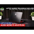 Acer NITRO 5 AN515-54 i7-9750 8GB 256GB + 1TB HDD GTX 1660Ti 144Hz