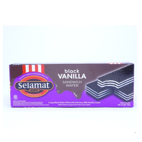 

Selamat Wafer Black Vanila 145gr