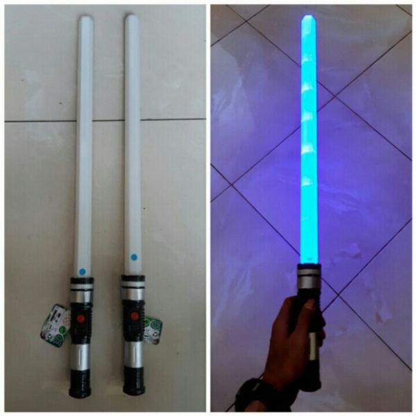 

mainan pedang star wars led lightsaber - pedangan nyala anak edukatif Berkualitas