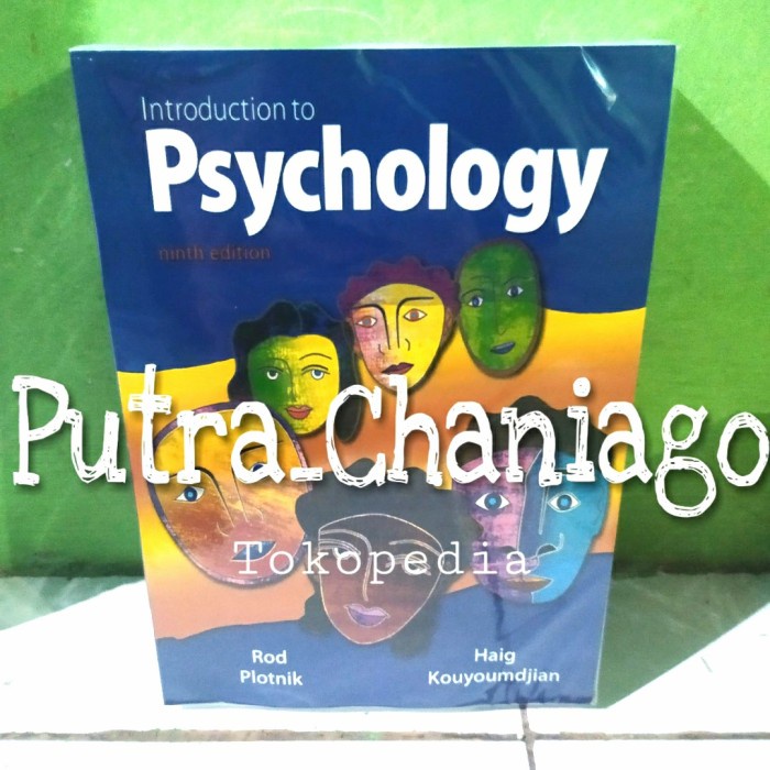 PROMO Buku Introduction to Psychology 9th Ninth Edition by Rod Plotnik