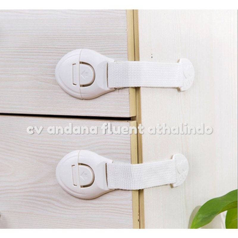 pengaman bayi pengaman laci tali kunci kait laci