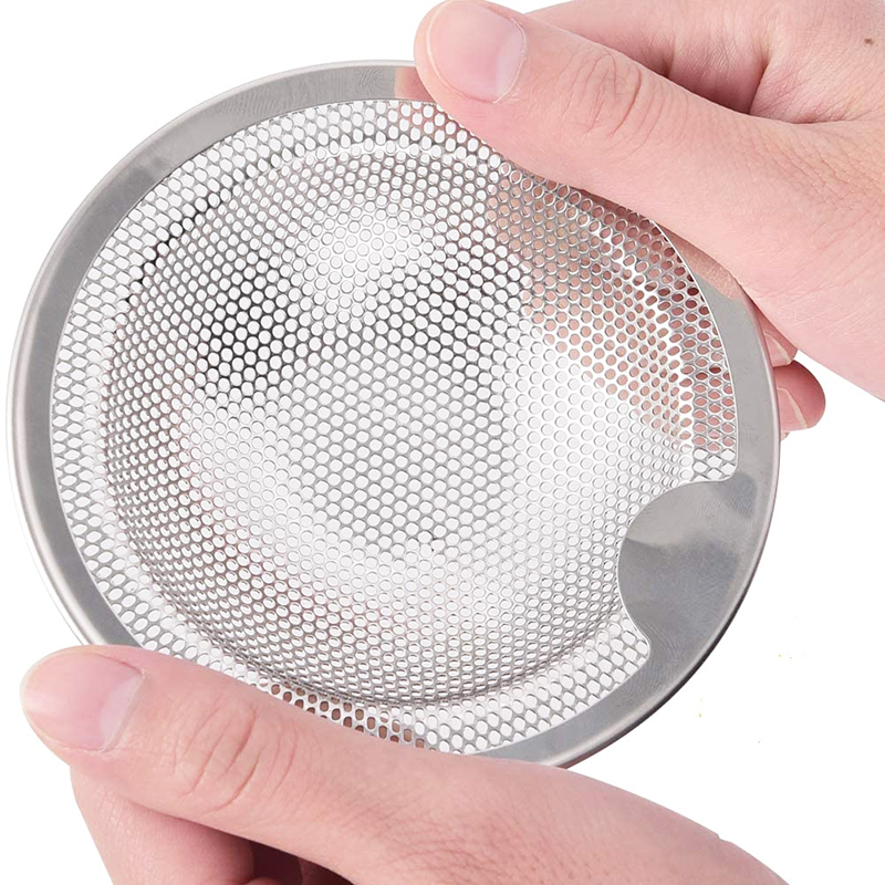 Stainless Steel Kitchen Drain Plug Filter Gadgets/Bathroom Shower Bathtub Sewer Hair Catcher Metal Stopper/Floor Water Hole Strainer Cover