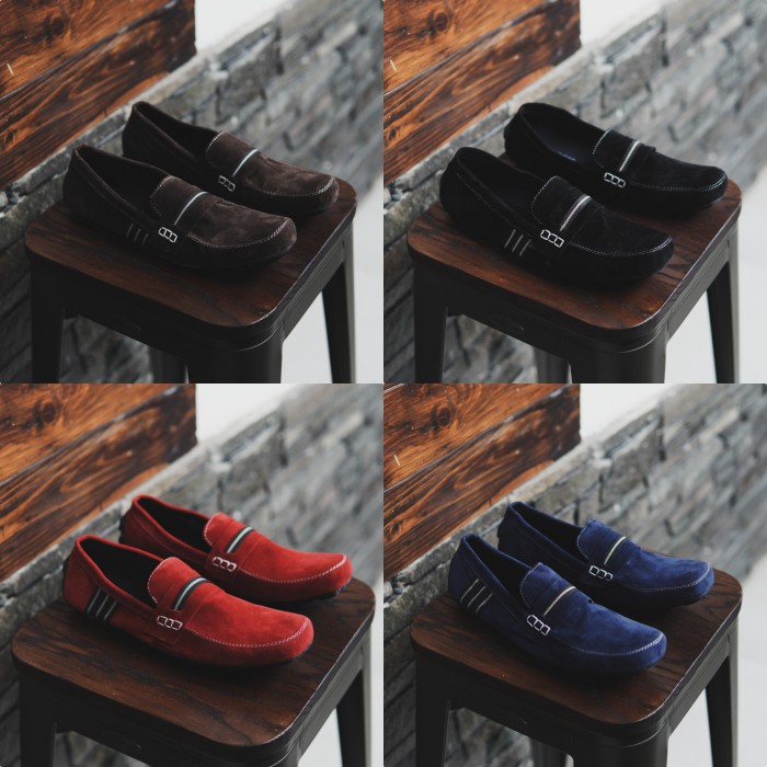 BISA COD!! Sepatu Casual Slop Pria - Slip On Pria - Casual Santai - Formal Kerja - Adidas Uno