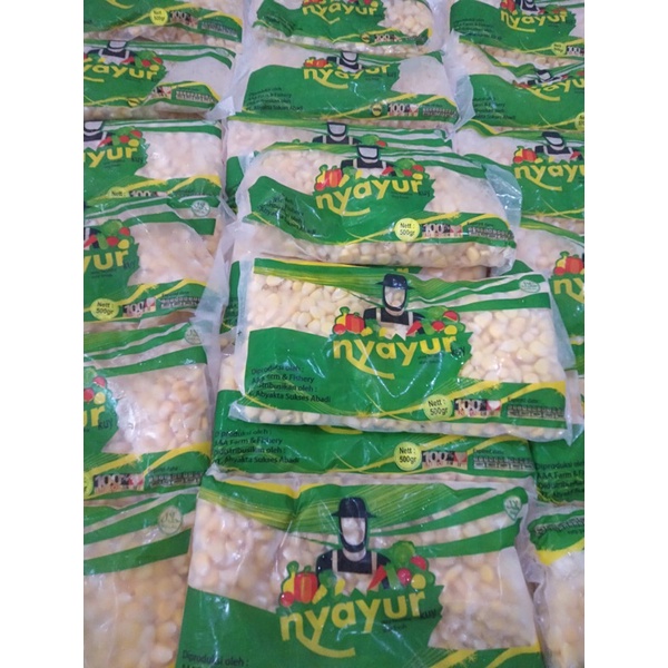 

Jagung pipil manis kemasan 1kg / vegetable mix 1kg