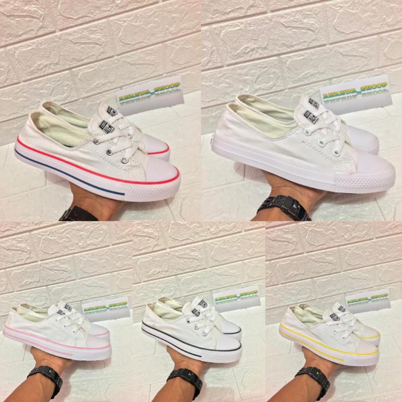 BISA COD SEPATU SNEAKER CONVERSE SLIP ON +BOX