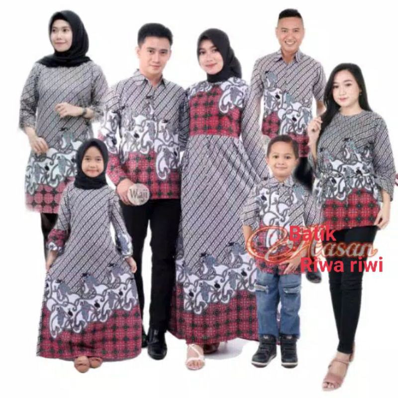 BAJU COUPLE KELUARGA TERBARU LEBARAN 2021 MORENA