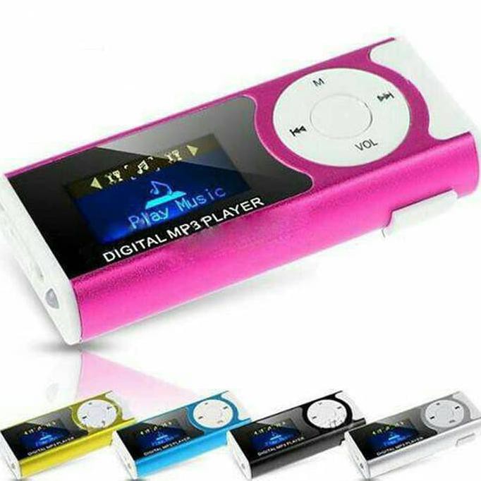 MP3 LCD PANJANG 8GB WITH SPEAKER DAN SENTER