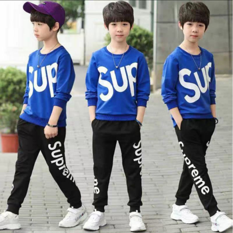 BAJU ANAK LAKI2 IMPORT STELAN KIDS - SS - STELAN PREME TERBARU LEBARAN 2022 SETELAN ANAK COWOK USIA 