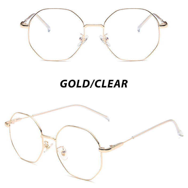 （YUZHU）COD Bayar di Tempat Korean Style Gaya Kacamata Anti Radiasi Wanita Square Frame Kacamata Anti Biru Eyeglasses