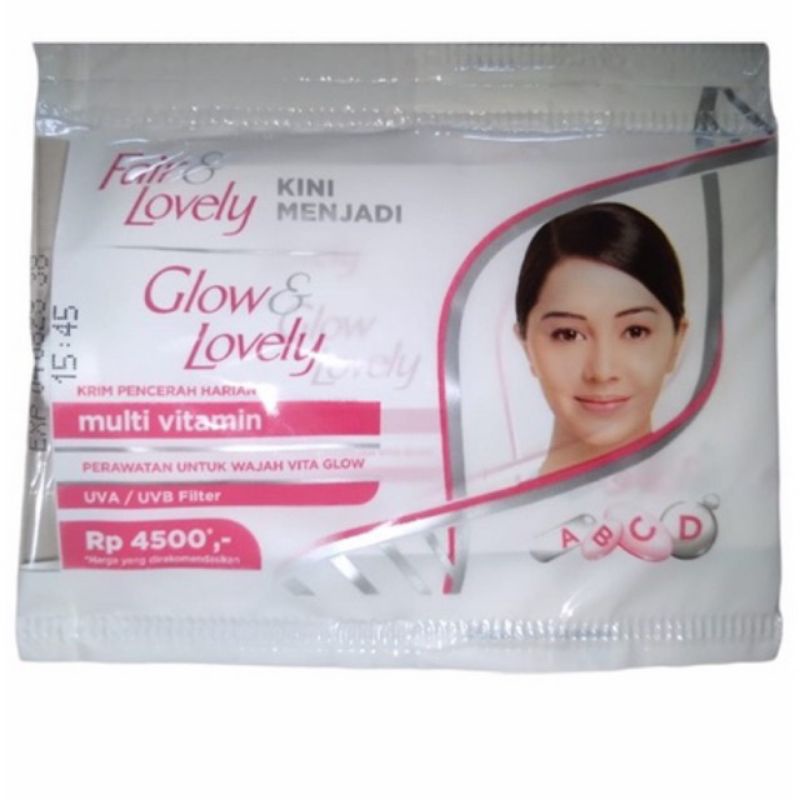 Fair Lovely Cream Saset Isi 9gr / Fair Lovely 1 Renceng isi 12pis