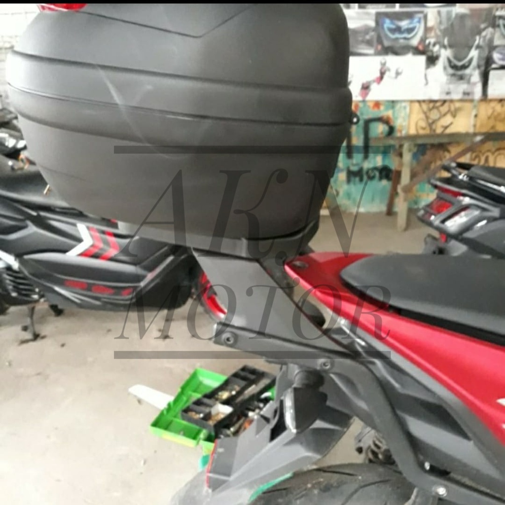 BREKET TOP BOX YAMAHA AEROX 155 BRACKET BOX BELAKANG AEROX