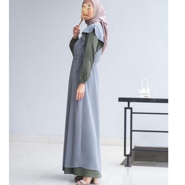 (HARGA BERSAHABAT) Soleil Double Dress