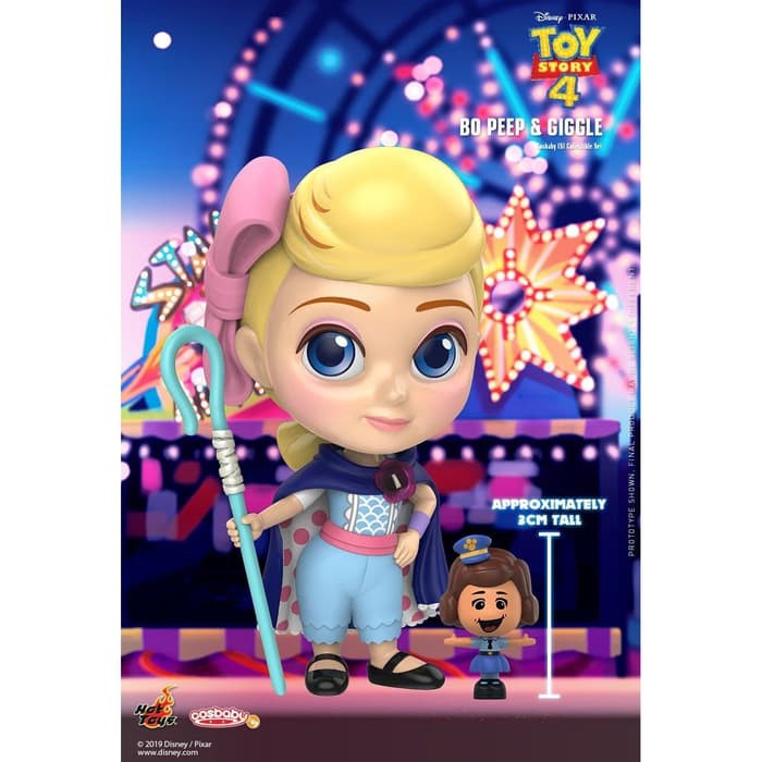 Hot Toys Cosbaby - Toy Story 4 - Bo Peep with Giggle McDimples 2 Pack