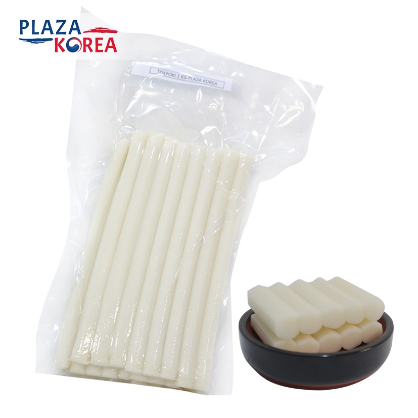 

PLAZA KOREA TTEOKBOKKI ONLY FRESH 1 KG - TTEOK TOKPOKI TOPOKKI KOREAN FOOD RICE CAKE KUE BERAS KHAS KOREA