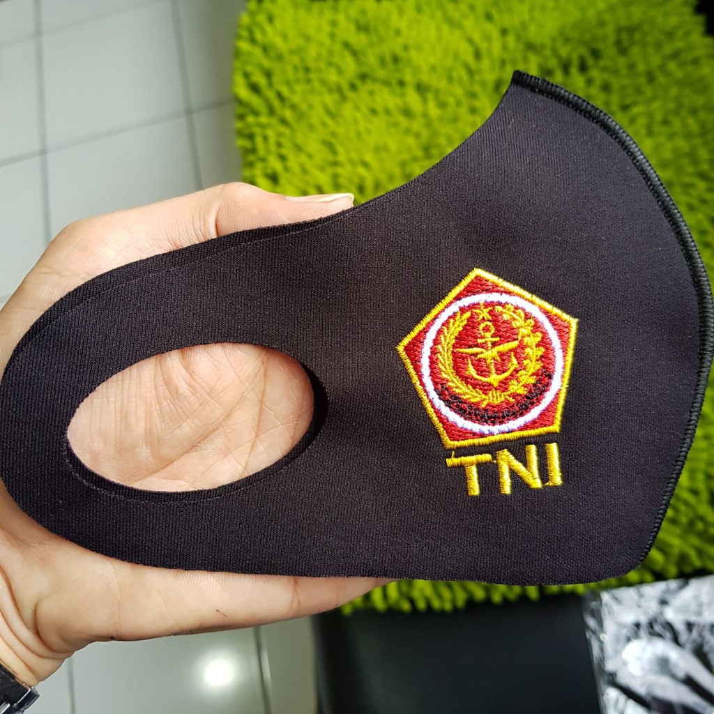 Masker Scuba BORDIR TNI Polri Sinergi