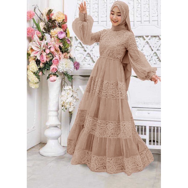 O2 Fashion / Dress Hasanah / bisa cod