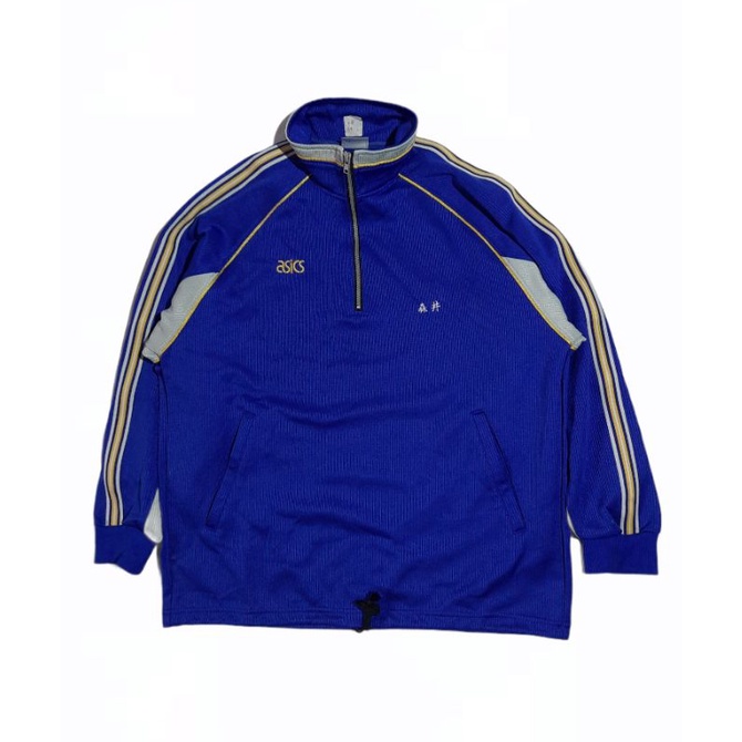 jaket tracktop asics second original