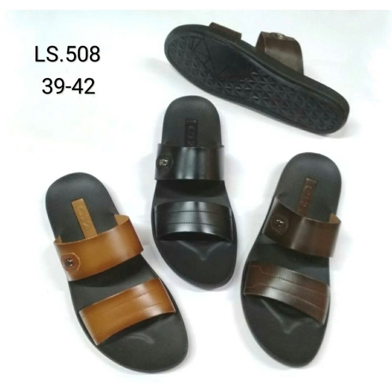 SANDAL KULIT PRIA C12 LS 508 39-43