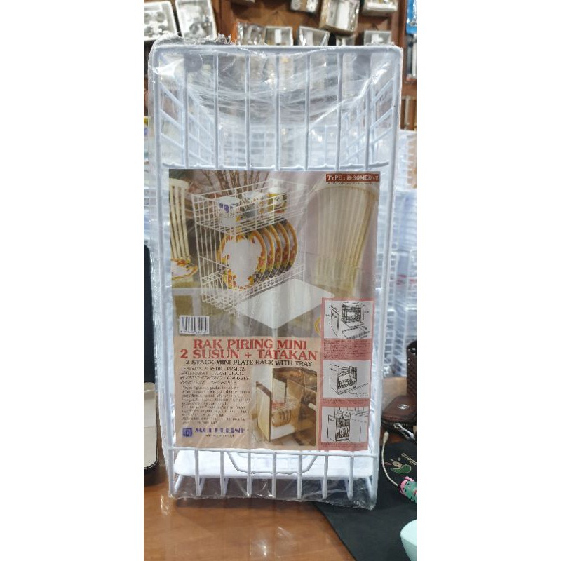 Rak Piring Mini 2 susun ( B30 MED , B 30 MED+Tatakan, B30 ME, B30 MEG, B30 MEG+CIS)