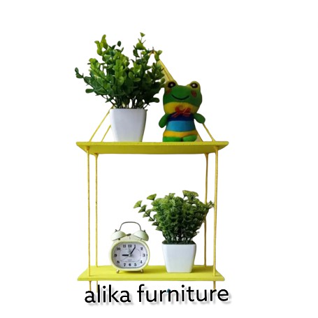 RAK&gt;FURNITURE/HIASAN DINGDING MINIMALIS 2 TINGKAT MODEL MODERN