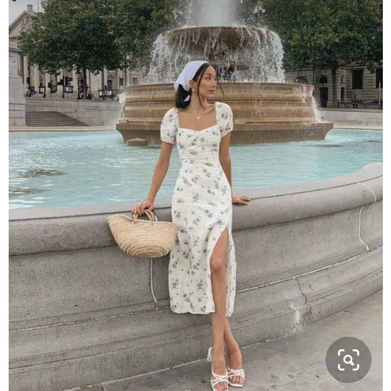 pola instan dress / pola kertas dress wanita dewasa