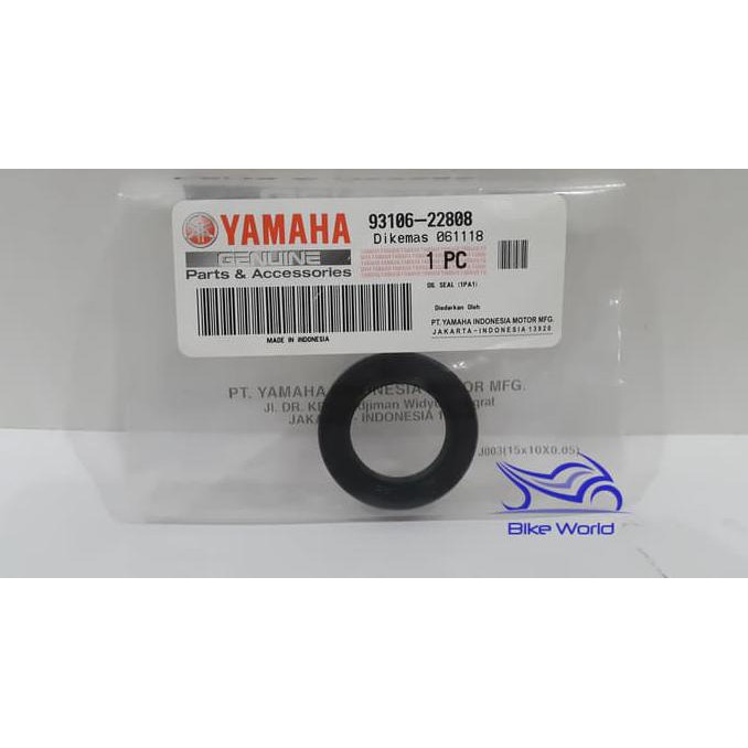SEAL RODA BELAKANG VIXION NEW, R15, XABRE 93106-22808 YAMAHA GENUINE PROMO
