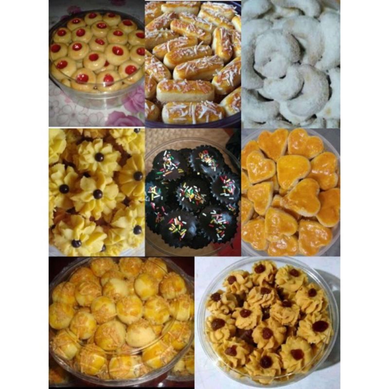 

aneka kue kering 250 gr 25 rb