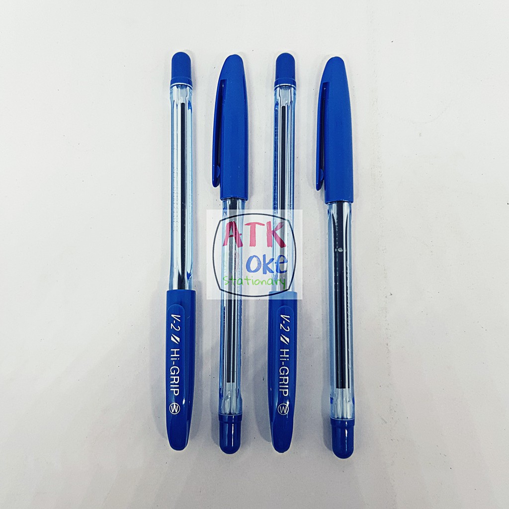 

1 Pcs Pulpen Snowman V-2 Biru