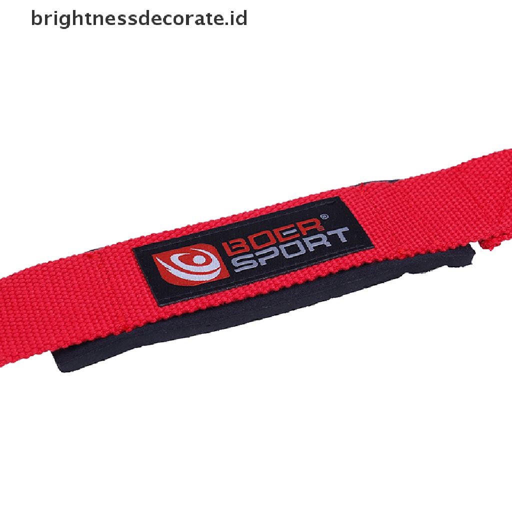 (Birth) 2pcs Strap Pergelangan Tangan Untuk Angkat Beban / Gym