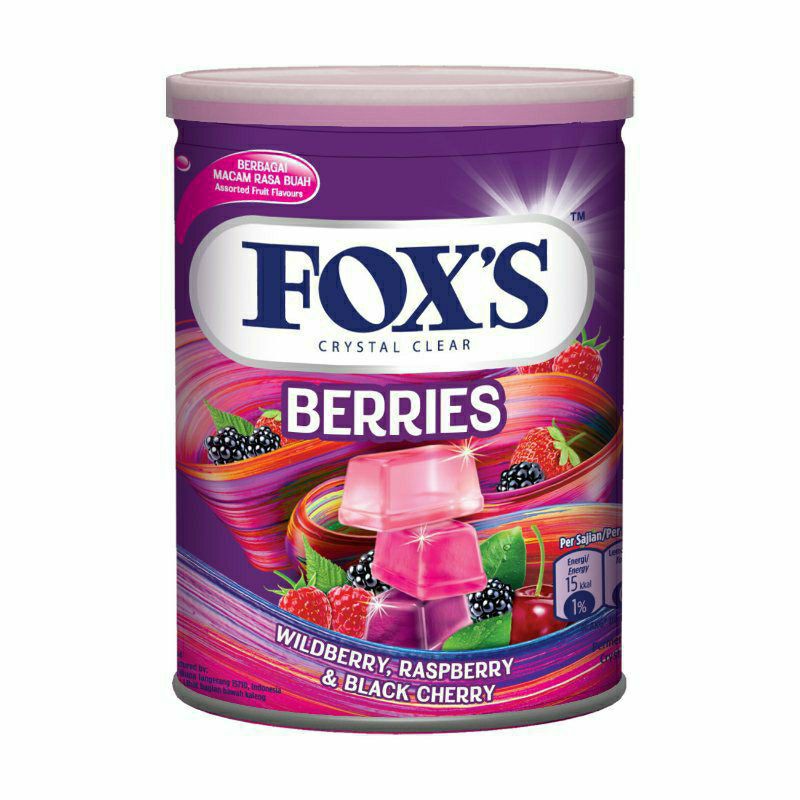 

FOX'S Tin Permen 180 gr Berries