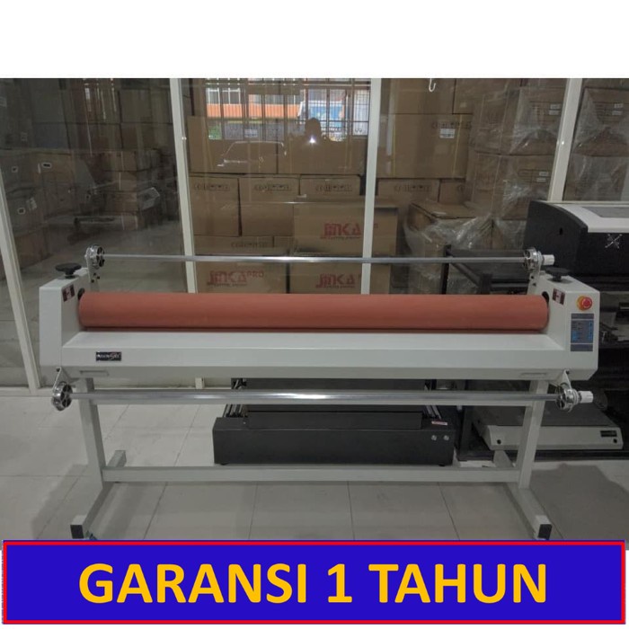 Mesin Laminasi Dingin Alat Laminator Laminating Roll Otomatis 160 Cm