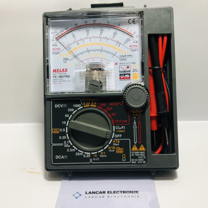 Multitester / Multimeter HELES YX-360 TRD Original HELES YX 360 TRD