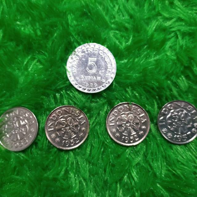 Uang 7 rupiah (200 sen dan 5 rupiah)