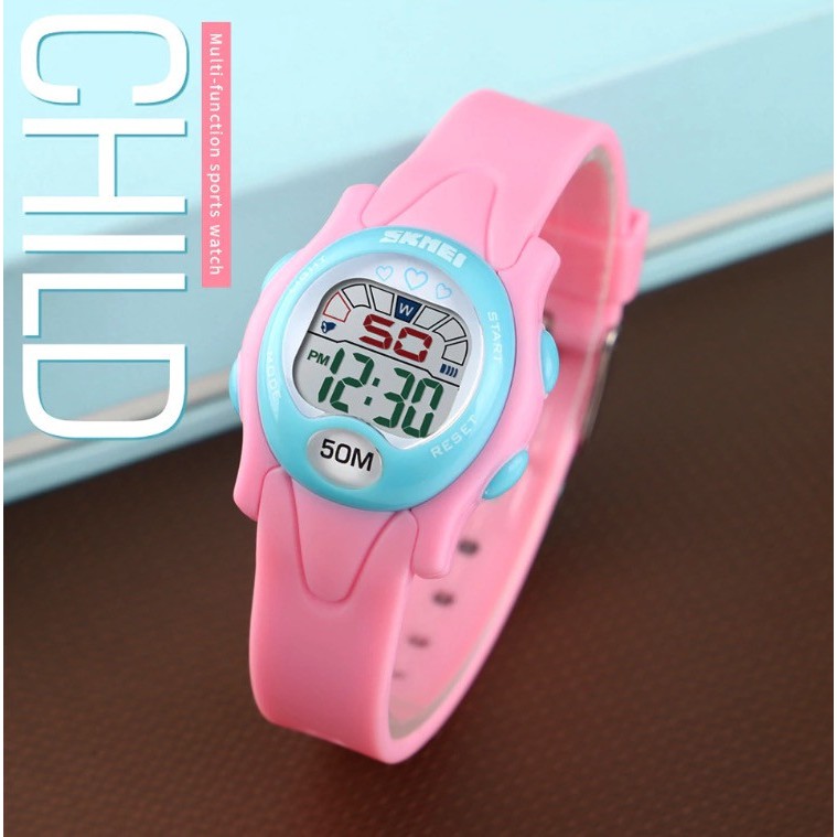 SKMEI Kids Jam Tangan Sporty Anak JT 142 Jamtangan Olahraga Digital Skmai Jam Keren Waterproof