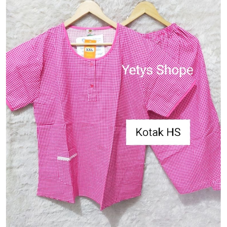 Hoki&Sheila Jumbo C3/4 LD120 Baju Tidur Piyama Fit XXL
