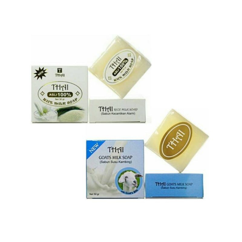 THAI GOATS MILK SHOP / SABUN SUSU KAMBING / SABUN BERAS THAI