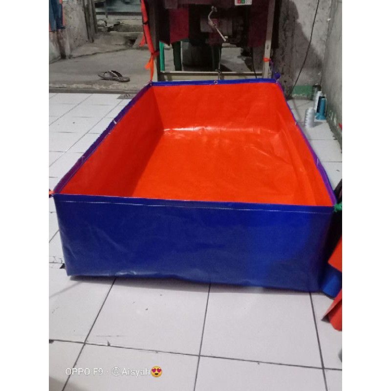 terpal kolam ikan 120x60x30 a3