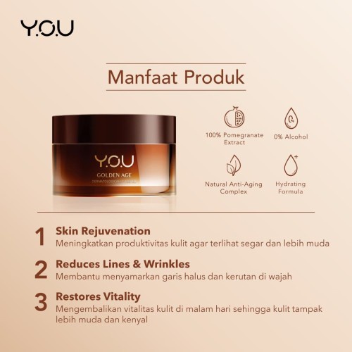 YOU GOLDEN AGE REVITALIZING NIGHT CREAM 30GR