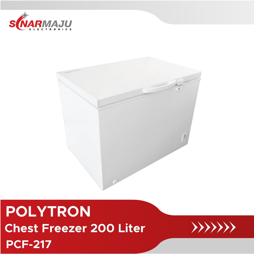 Chest Freezer 200 Liter Polytron PCF-217 / PCF217