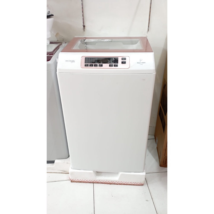 Mesin Cuci 1 Tabung POLYTRON PAW 1028 10 Kg Garansi Resmi Khusus Jawabarat Jabodetabek (Kota bandung dan Cimahi Bisa COD)