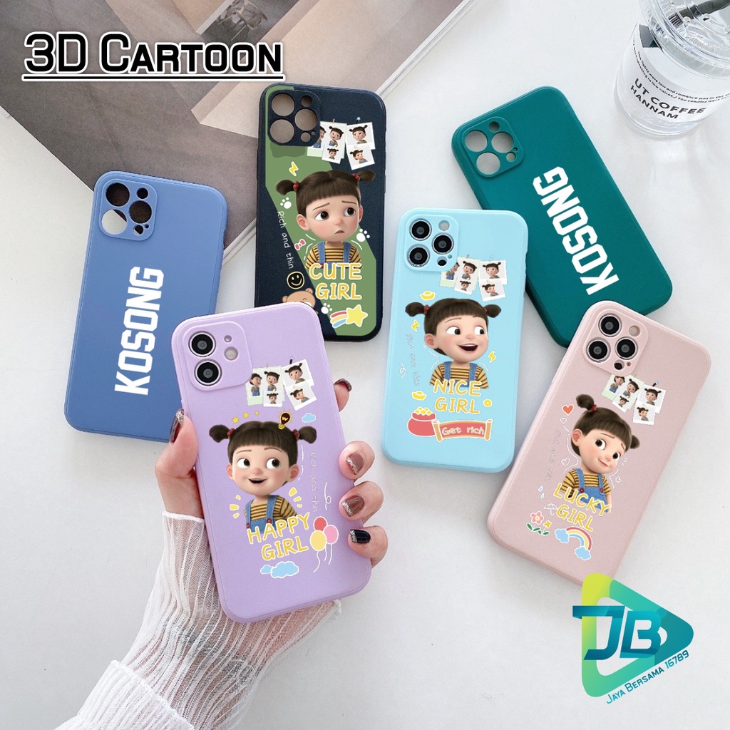 CASE CASING SOFTCASE SILIKON MACARON PELINDUNG KAMERA CARTOON OPPO VIVO SAMSUNG XIAOMI REALME IPHONE ALL TYPE JB5280