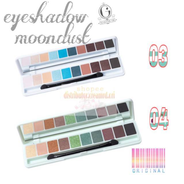 [BPOM] Madame Gie Eyeshadow Moondust Temptation ORIGINAL-1