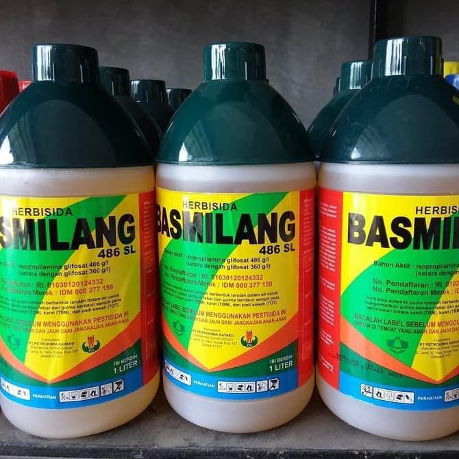 Silahkan Order] Herbisida Basmilang 486 Sl-1 Liter - Racun Gulma/Rumput
