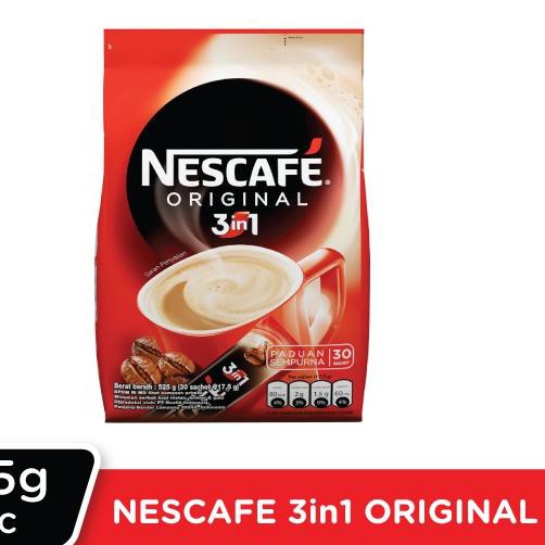 

Kirim LANGSUNG ♔ Nescafe Original 3in1 (30x17.5gr)++