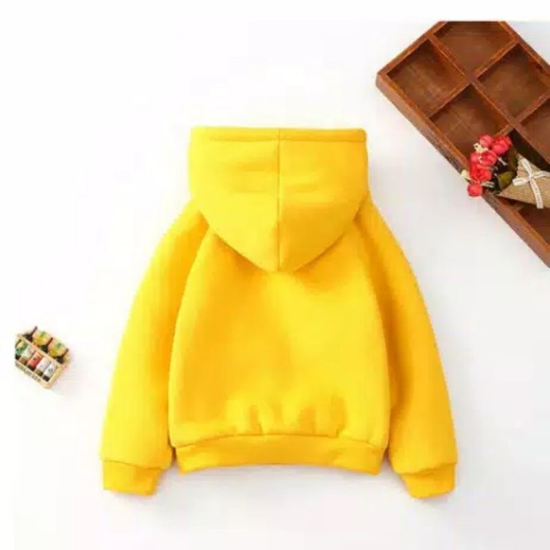 [BC] Sweater Hoodie Anak OH YES Sweater Fleece Baju Anak Kekinian Murah Unisex jaket anak